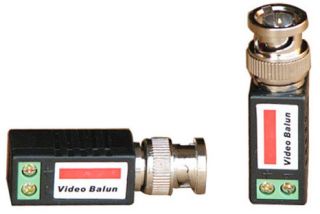   of Mini Passive CCTV Video Baluns Network Transceiver for CAT5 Cable