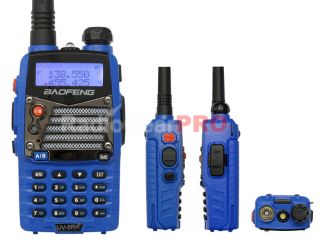 Blue BAOFENG Dual Band Radio UV 5RA Plus VHF UHF 136 174 400 480 UV 5R 