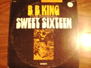 BB King The Original Sweet Sixteen LP KST 568 Kent