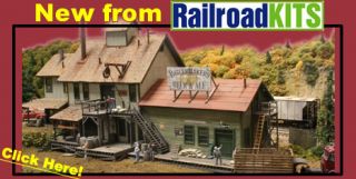 FOS Scale Limited Model Railroad Structures bag has been opened but 