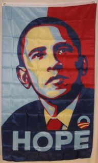 Barack Obama HOPE Flag 3x5 ft Presidential Inauguration Day President 
