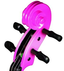 Barcus Berry Vibrato AE Series Acoustic Electric Violin Passion Pink 