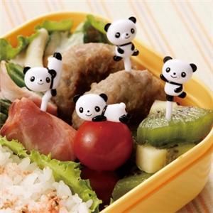 Japanese Bento Accessories Food Picks Kawaii Panda 8pcs