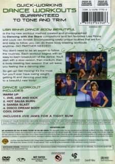   DANCE BODY BEAUTIFUL BALLROOM BODY BLAST DVD EXERCISE DANCING WORKOUT