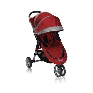 Baby Jogger City Mini Single Stroller Crimson Gray 02 2012