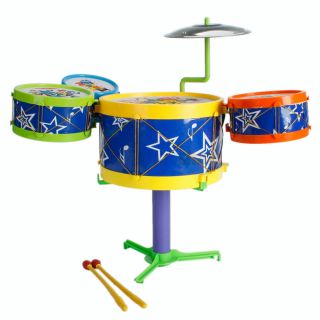 Childrens Toys Drum Set Kit Musical Band Instrument Colorful