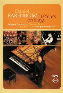 Daniel Barenboim 50 Years on Stage 2 Disc DVD DTS 880242504272