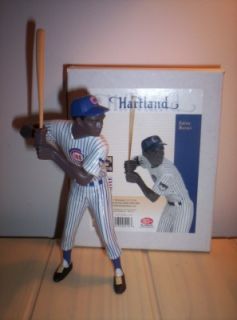 Ernie Banks Pinstripe Hartland Figurine