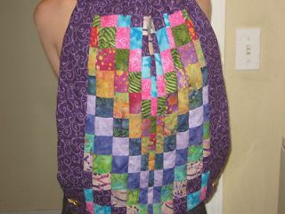 Bargello Drawstring Backpack Quilt Pattern Beginner