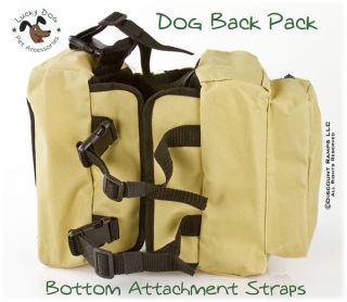 Small Medium Dog Backpack Carrier Puppy Jacket Doggy Pet Leash Harness 
