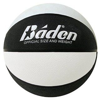 Baden Official Rubber Basketball Black White 28 5 Inch