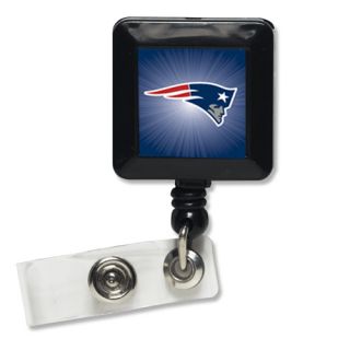   badge reel carry your id badge in patriots style with this team