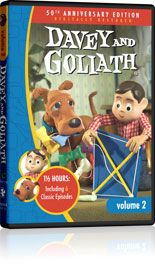 New Davey and Goliath Set of 12 Episodes DVD Lot Kid Children Volume 