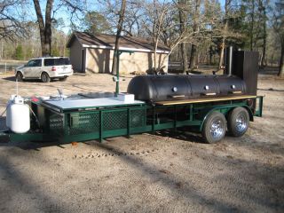 BBQ Smoker Trailer Pit Grill Rig The Ultimate Rig