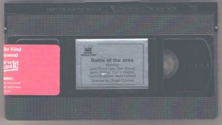 Von Richthofen and Brown Battle of The Aces 1971 Don Stroud VHS Red 