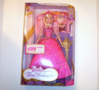 Barbie & the Three Musketeers singing Corinne New in Box Exclusive 