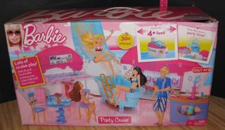 New Barbie Party Cruise SHIP w Slide Pool Cabin Dance Floor 4 Target 