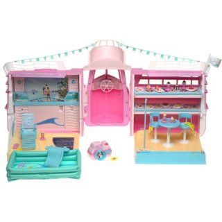 Barbie Doll House Boat Party Cruise SHIP Playset Camera