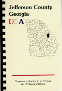  of Jefferson County~THOMAS~GEORGIA~LOUISVILLE~BARTOW~SLAVERY/WHITNEY
