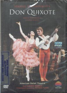 DVD Mikhail Baryshnikovs Don Quixote SEALED New Cynthia Harvey Ludwig 