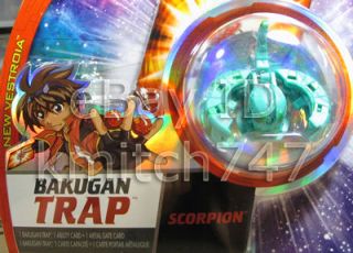 Bakugan Trap New Vestroia Green Ventus Coin Scorpion