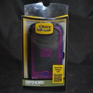 Otterbox Defender Series Samsung Galaxy s III Pink Purple
