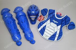 Rawlings XRD Series Catchers Gear Set With CFA1JP Helmet