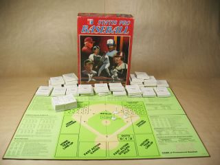 MLB Statis Pro Baseball Bookshelf Board Game   Avalon Hill