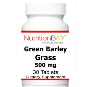Bottles Green Barley Grass, Bran, Weight Loss & Digestion, 500 mg 