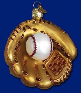 Old World Christmas Baseball Mitt Ornament 44027