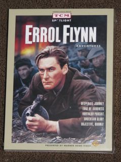 NEW TCM Spotlight Errol Flynn Adventures DVD 5 Disc Set 5 Movies