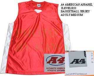 A4 Dazzle Basketball Adult Shooting Shirt Jersey Top M