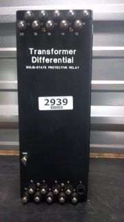Basler Electric BE1 87T Transformer Differential Relay