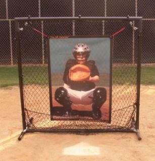 The BP Catcher Pitching Target Trainer w Frame