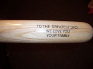 Fathers Day Louisville Slugger Bat Cane Great Gift