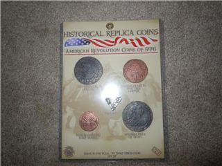 american revolution replica coins of 1776