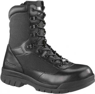Bates E02320 Mens 8 inch Steel Toe Side Zip Boot