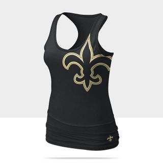  Nike Big Logo Tri Blend (NFL Saints) Womens Tank Top