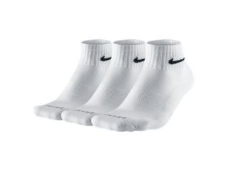 Calcetines cortos de golf Nike Dri FIT Comfort (talla mediana/3 pares)