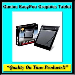 New Genius EasyPen M610XA Graphics Tablet Digital Drawing USB Touch 