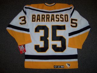 Tom Barrasso Pittsburgh Penguins Signed Auto Jersey