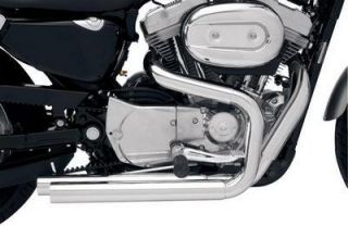 Bassani Pro Street Heat Shield Chrome Harley XL 07 09