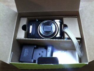Fujifilm Finepix T310 Black digital camera, mint condition in box w 