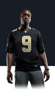 NFL New Orleans Saints (Drew Brees) Mens Football Home Limited Jersey 