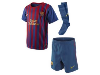 Conjunto de fútbol 1ª equipación oficial 2011/12 FC Barcelona (3 a 