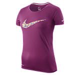 Nike Swoosh Blur Frauen Lauf T Shirt 481079_608_A