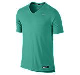 Nike Tailwind Short Sleeve V Neck Mens Running Shirt 451266_360_A