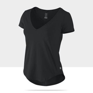 Nike Luxe Layer Pocket Womens T Shirt 480181_010_A