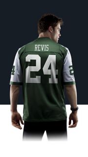    Darrelle Revis Mens Football Home Game Jersey 468963_325_B_BODY