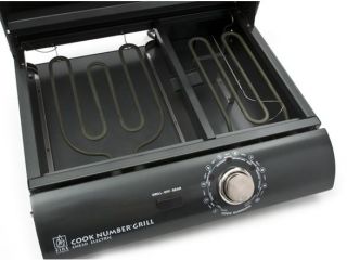 Electric Coils (located beneath the Grill and Searing Plates)